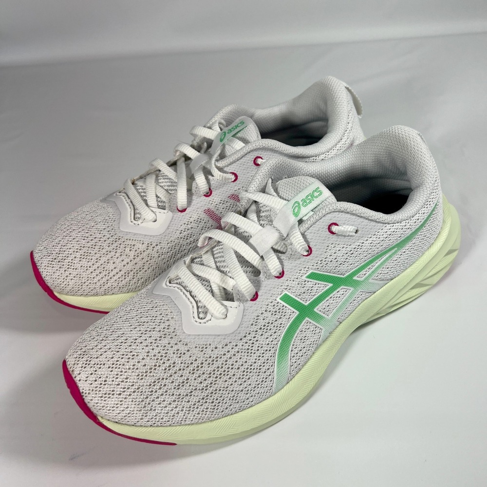 ASICS Versablast 3 Running Shoes Womens 7.5 White Lime Pink 1012B179 Athletic - Picture 4 of 9
